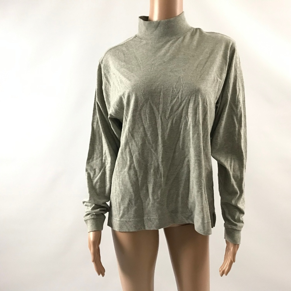 Devon & Jones Women's Sweater Cotton Mock Neck XS